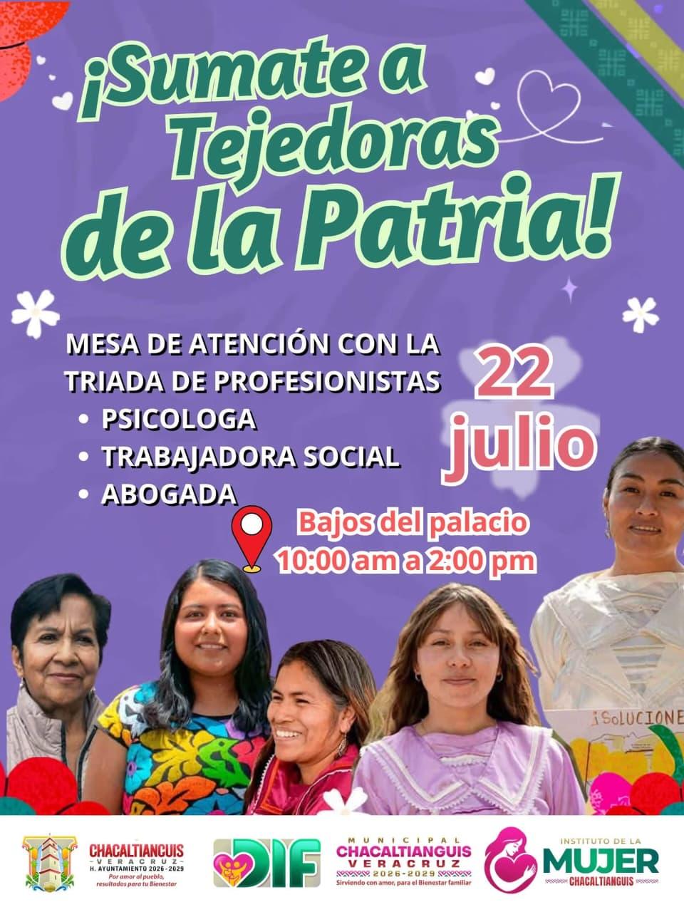 TEJEDORAS DE LA PATRIA